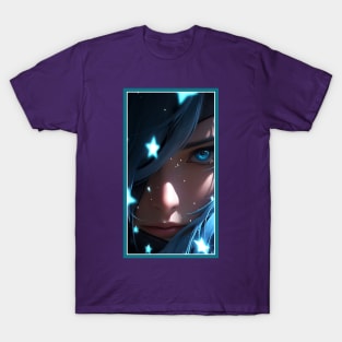 Anime Girl Eye | Quality Anime Artwork | Anime Aesthetic | Manga Anime Art T-Shirt